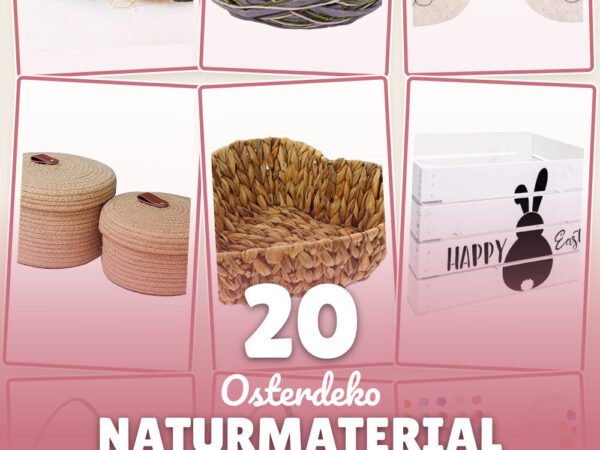 Osterdeko Naturmaterial aufbewahren: 20 Amazon-Finds