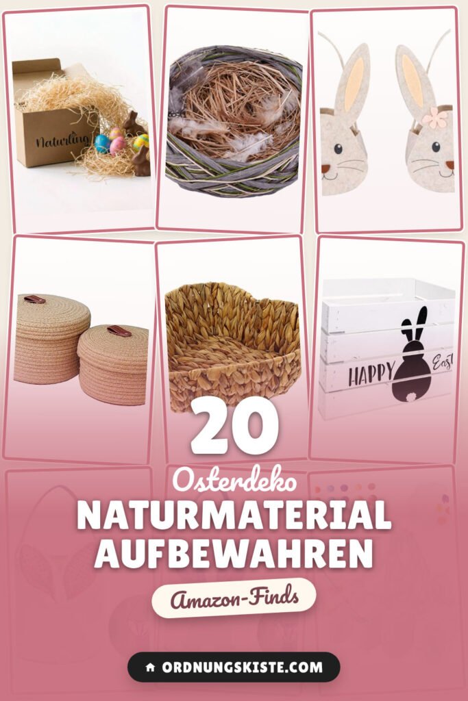 Osterdeko Naturmaterial aufbewahren: 20 Amazon-Finds