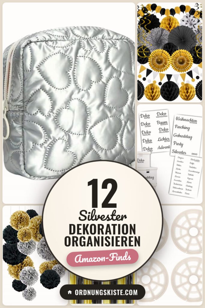 Silvester Dekoration organisieren: 12 Amazon-Finds