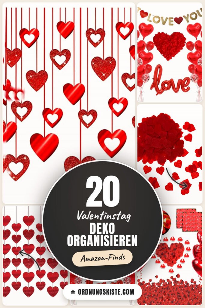 Valentinstag Deko organisieren: 20 Amazon-Finds, die sich wirklich lohnen