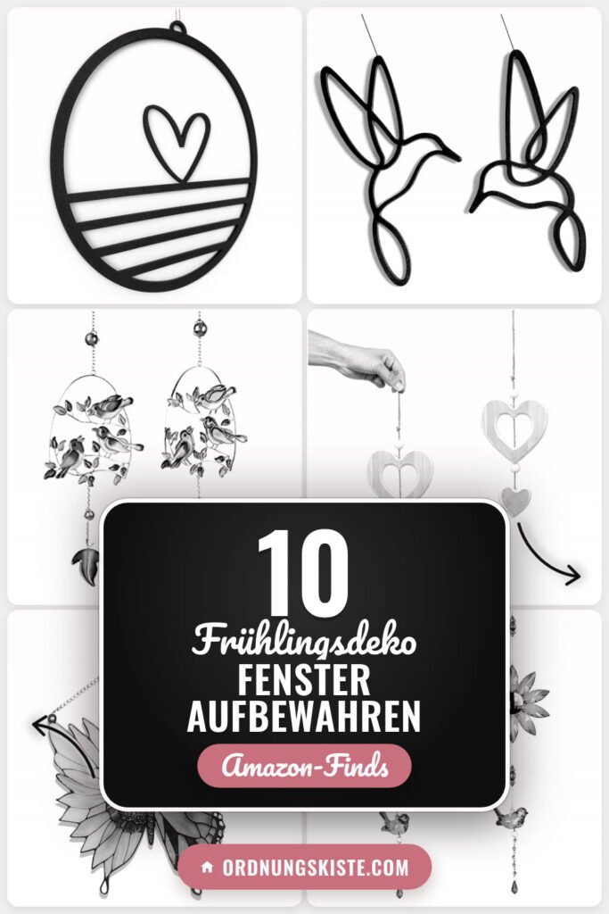 Frühlingsdeko Fenster aufbewahren: 10 Amazon-Finds, die jeder braucht