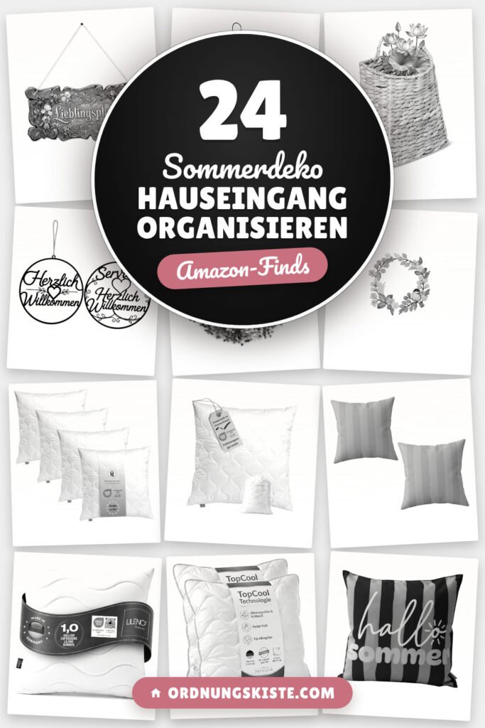 Sommerdeko Hauseingang organisieren: 24 Amazon-Finds, die du lieben wirst