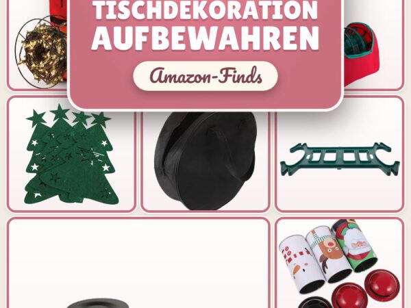 Silvester Tischdekoration aufbewahren: 20 Amazon-Finds