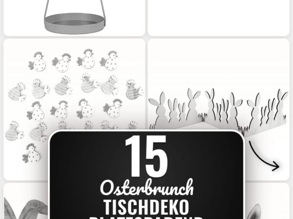 Osterbrunch Tischdeko platzsparend verstauen: 15 Amazon-Finds