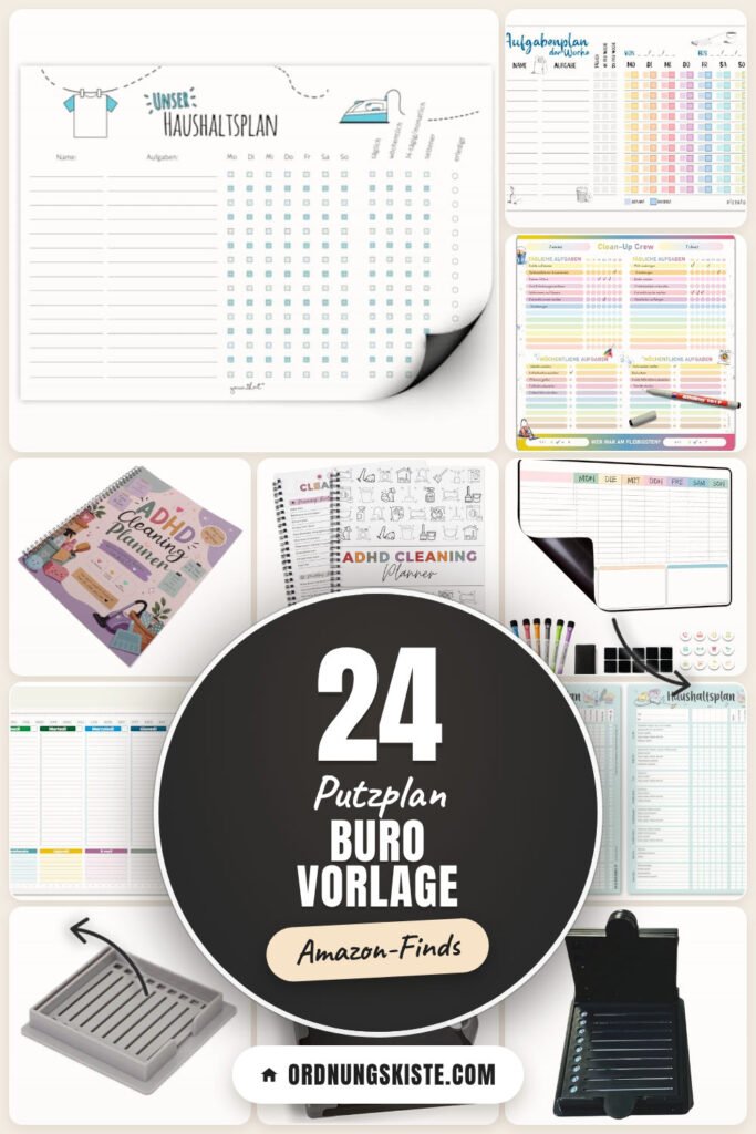 Putzplan Büro Vorlage: 24 Amazon-Finds, die sofort Freude machen