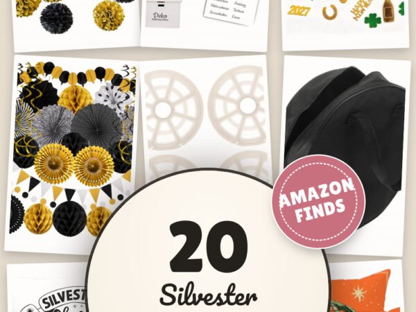 Silvester Deko organisieren: 20 Amazon-Finds, die jeden Cent wert sind