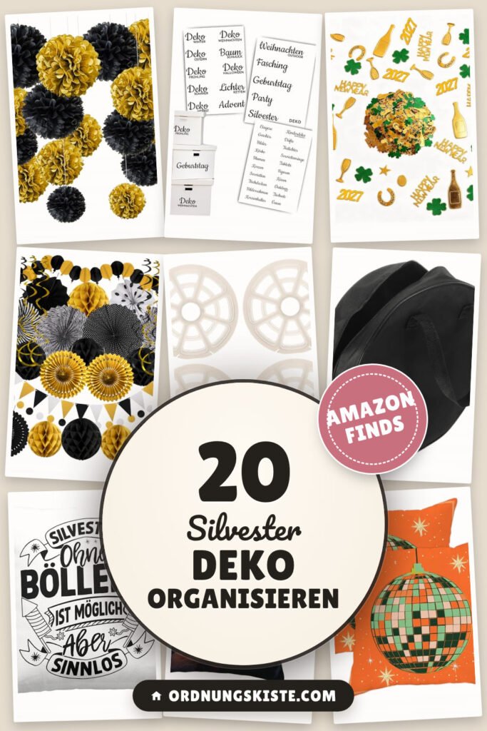 Silvester Deko organisieren: 20 Amazon-Finds, die jeden Cent wert sind
