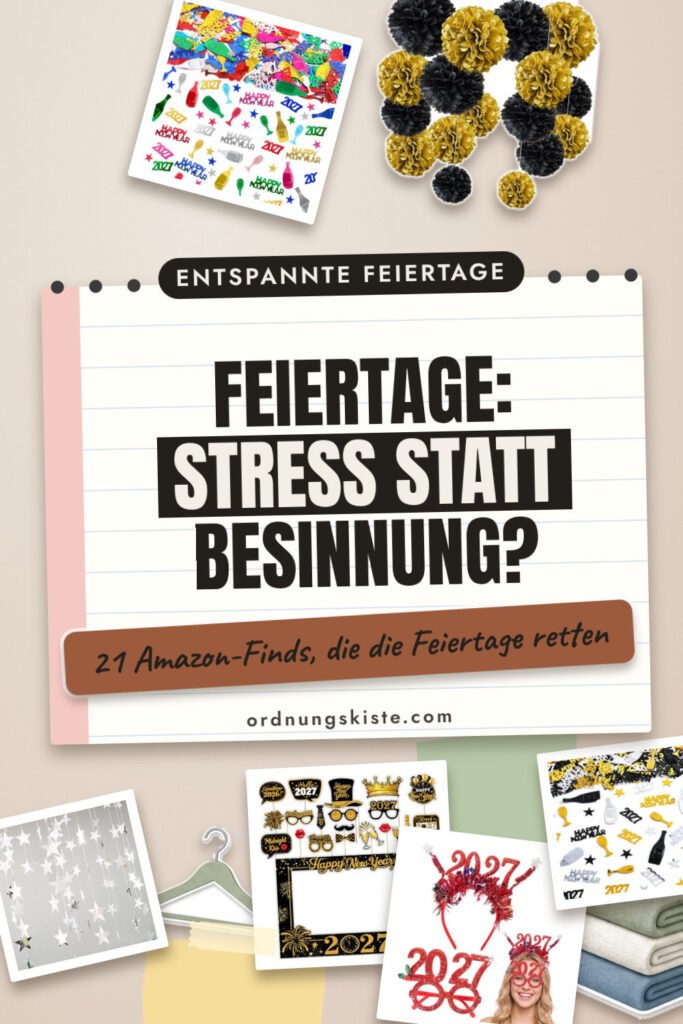 Silvester Deko aufbewahren: 21 Amazon-Finds, die du lieben wirst